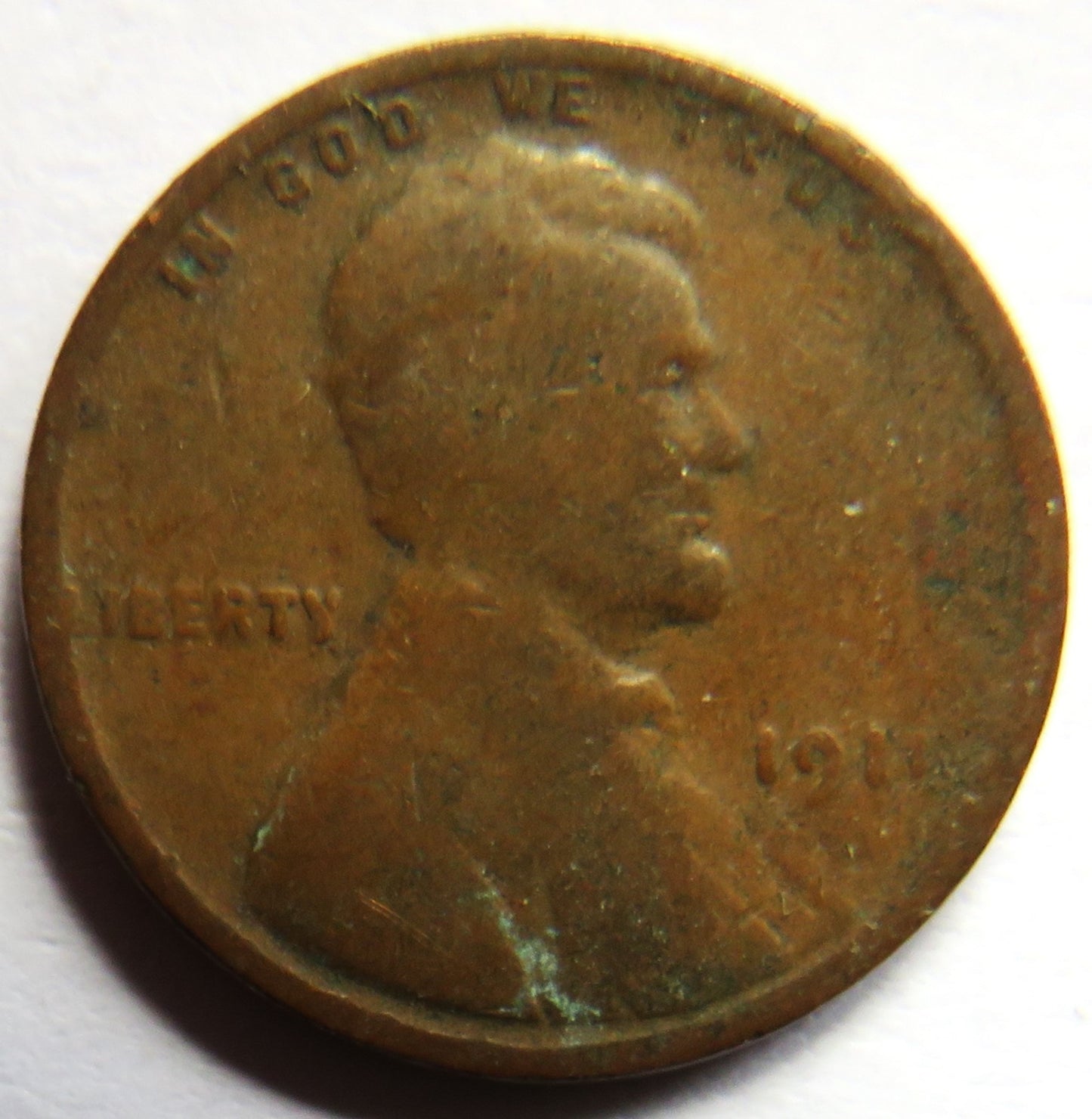 1911 USA Lincoln One Cent Coin