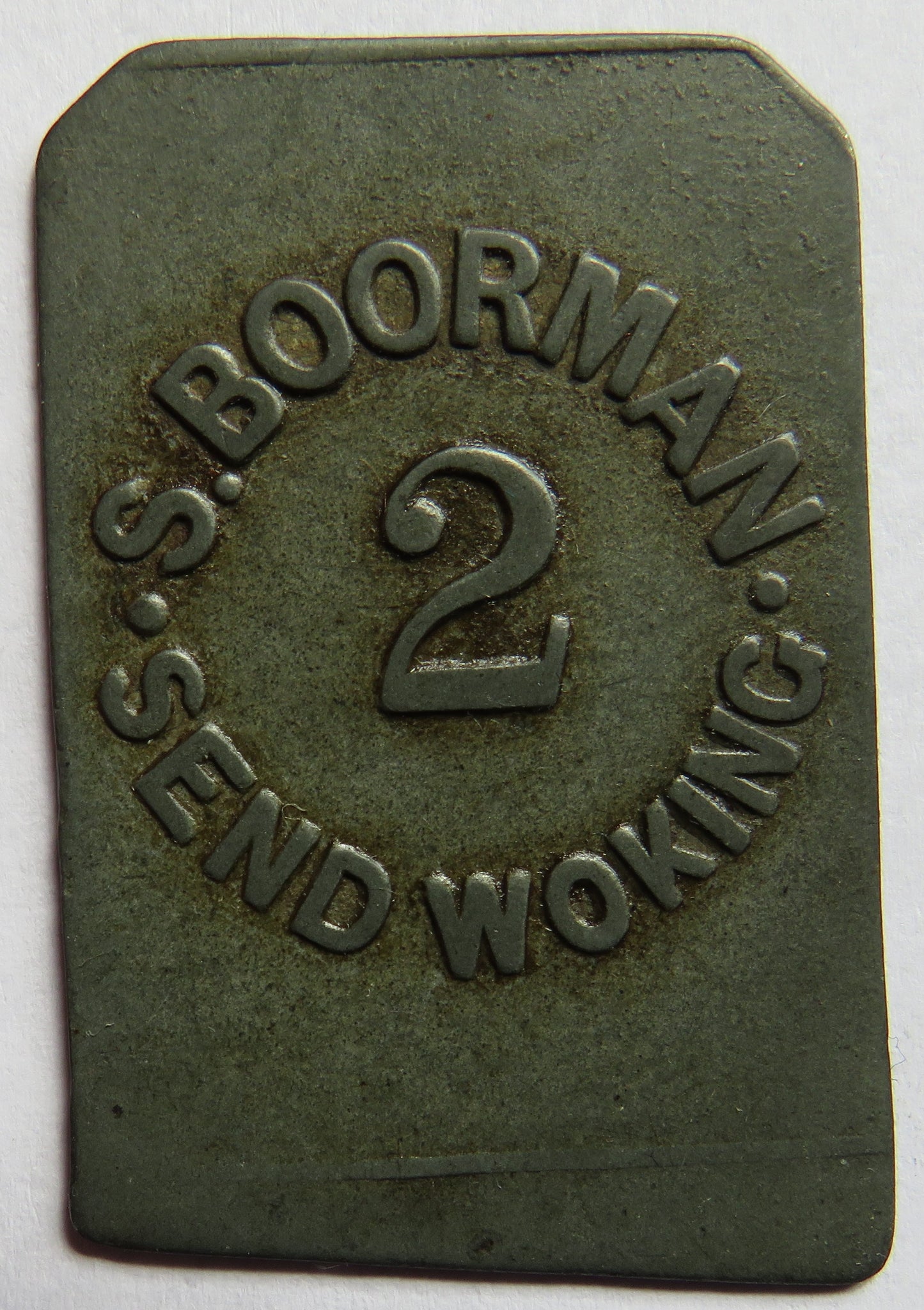 S. Boorman 2d Send Woking Token