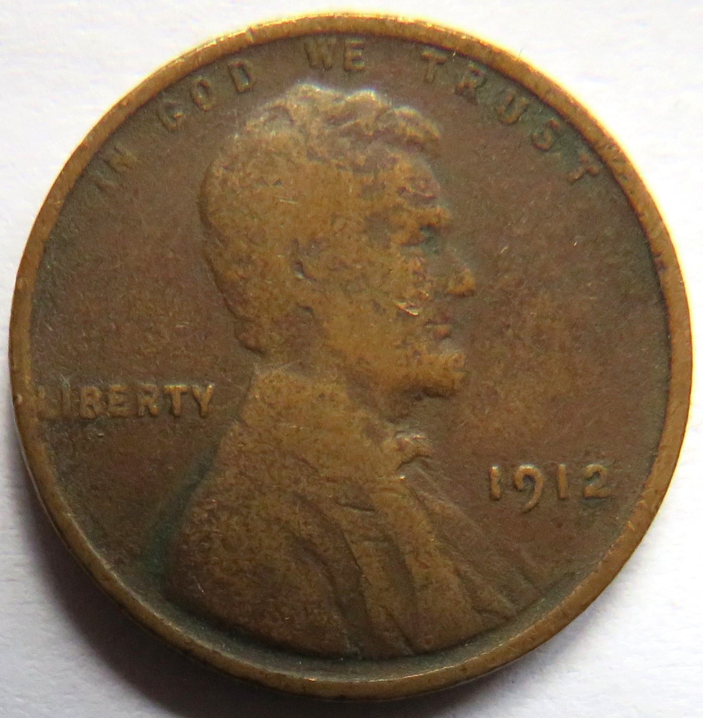 1912 USA Lincoln One Cent Coin