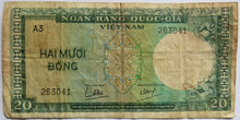 Load image into Gallery viewer, South Vietnam Hai Muoi 20 Dong Banknote
