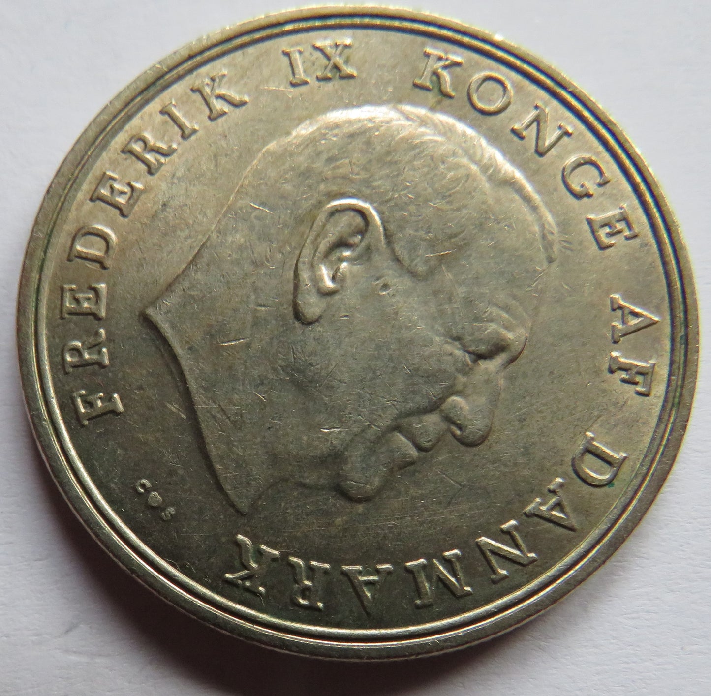1971 Denmark 5 Kroner Coin