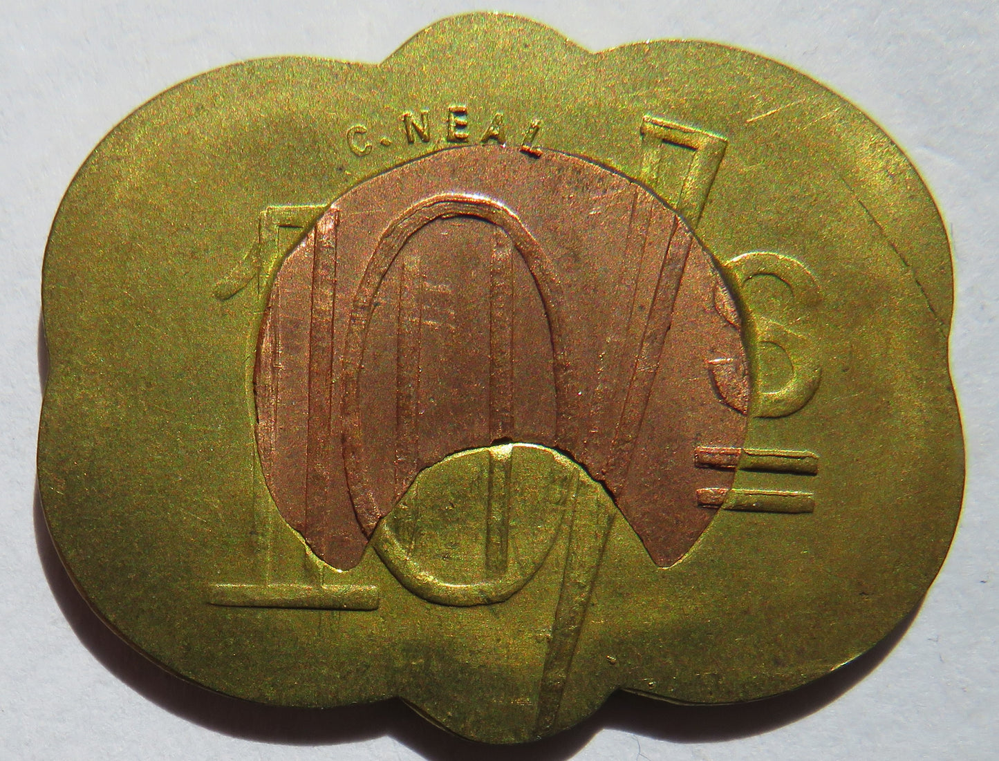 Covent Garden Major Bros Liner Potato Market 10/- Token