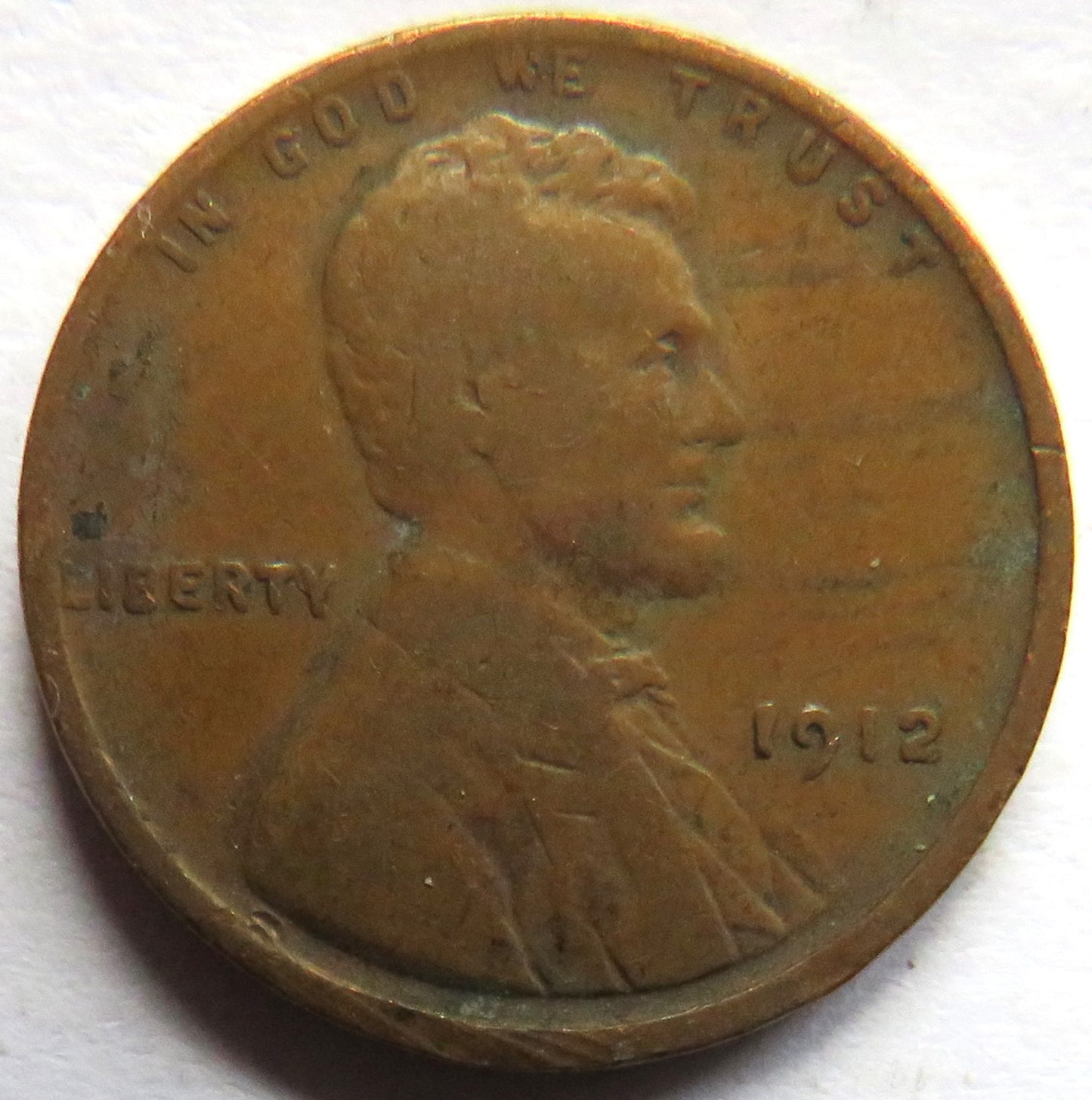 1912 USA Lincoln One Cent Coin