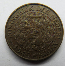 Load image into Gallery viewer, 1940 Netherlands One Cent Coin
