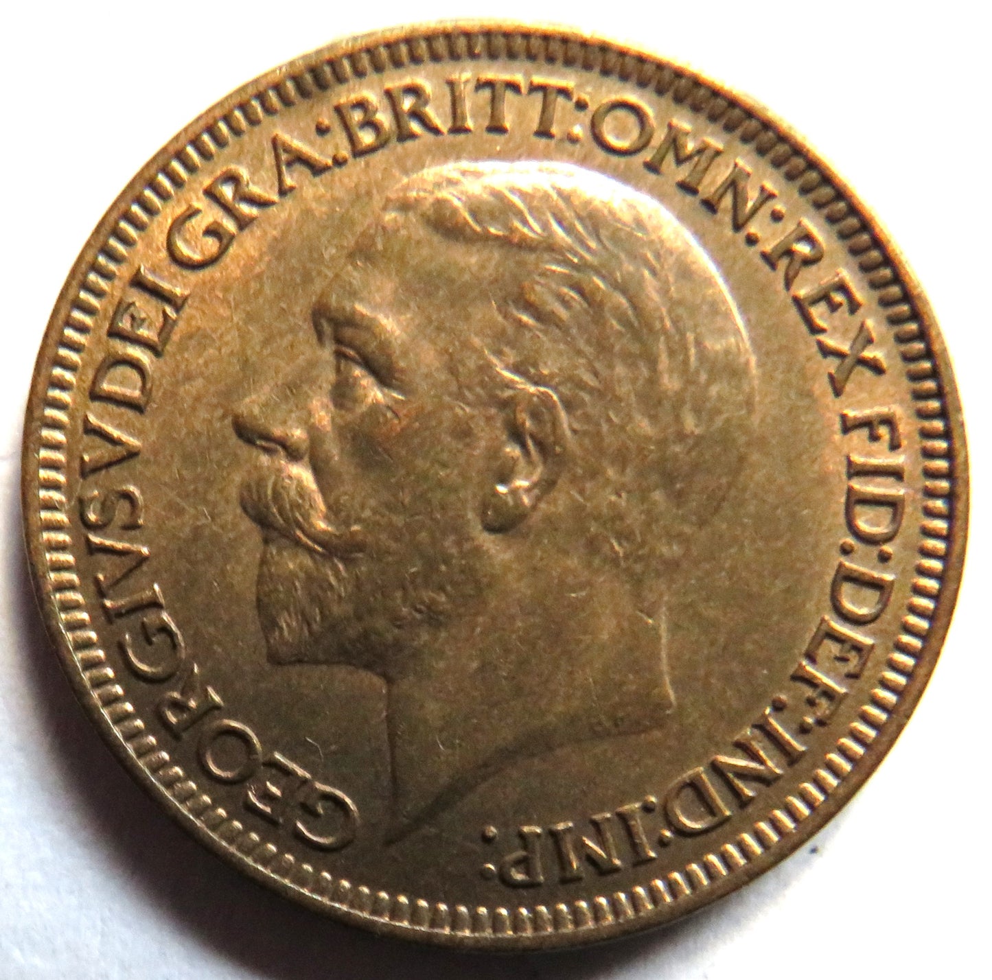 1936 King George V Farthing Coin In High Grade - Great Britain
