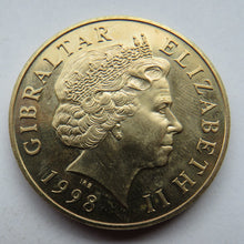 Load image into Gallery viewer, 1998 Gibraltar £5 Coin - Millennium 2000
