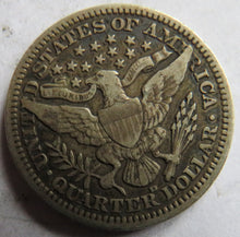 Load image into Gallery viewer, 1908-D USA Silver Barber $1/4 Quarter Dollar Coin
