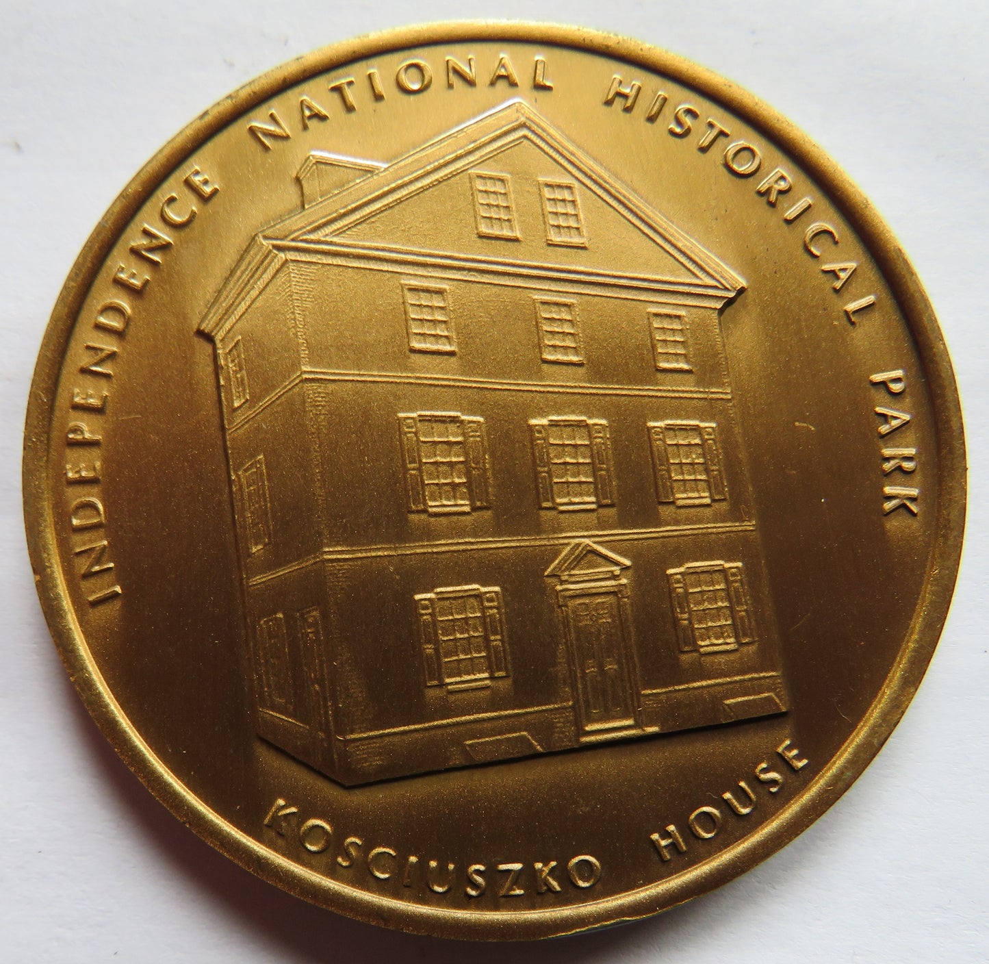 Thaddeus Kosciuzko Independence National Historical Park Medal Kosciuszko House