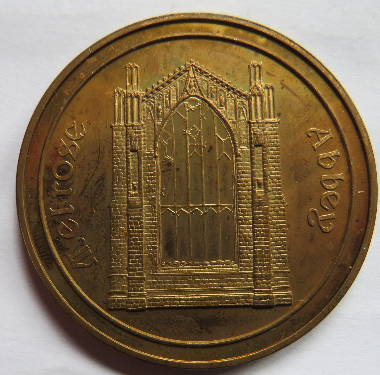 1975 Melrose Abbey Commemorative Medal European Architectural Heritage Year