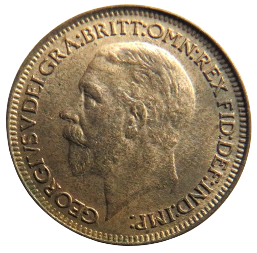 1926 King George V Farthing Coin In High Grade - Great Britain