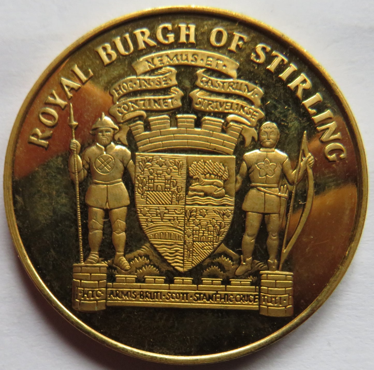 Royal Burgh of Stirling Commemorative Medal