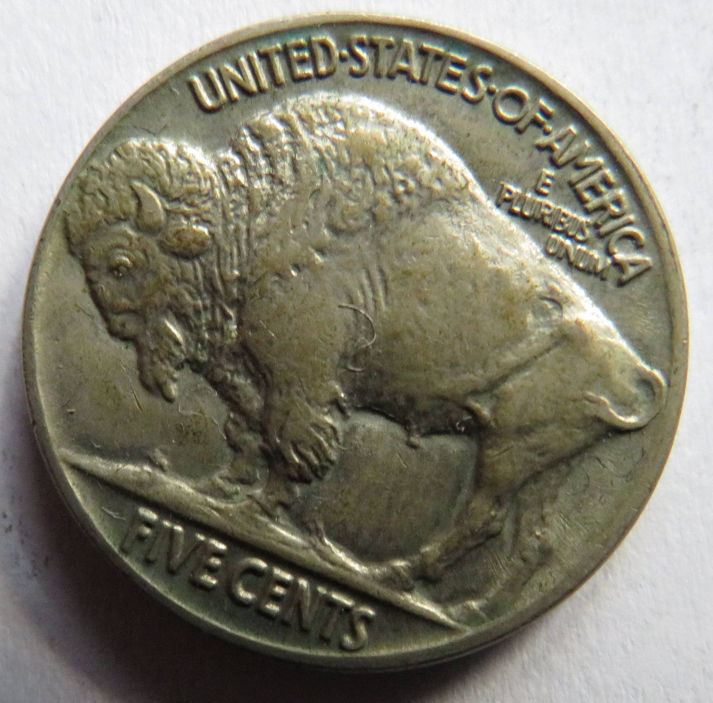 1936 USA Buffalo Nickel Coin In Better Grade