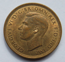 Load image into Gallery viewer, 1938 King George VI Halfpenny Coin Higher Grade
