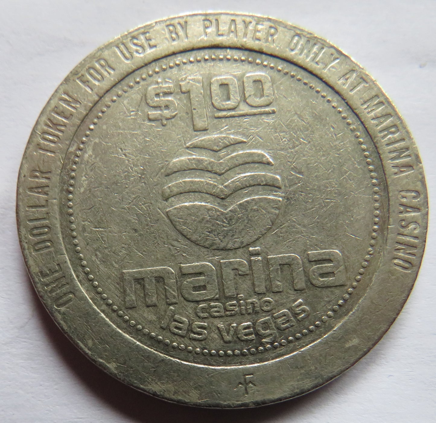 1979 Marina Casino Las Vegas $1 Gaming Token