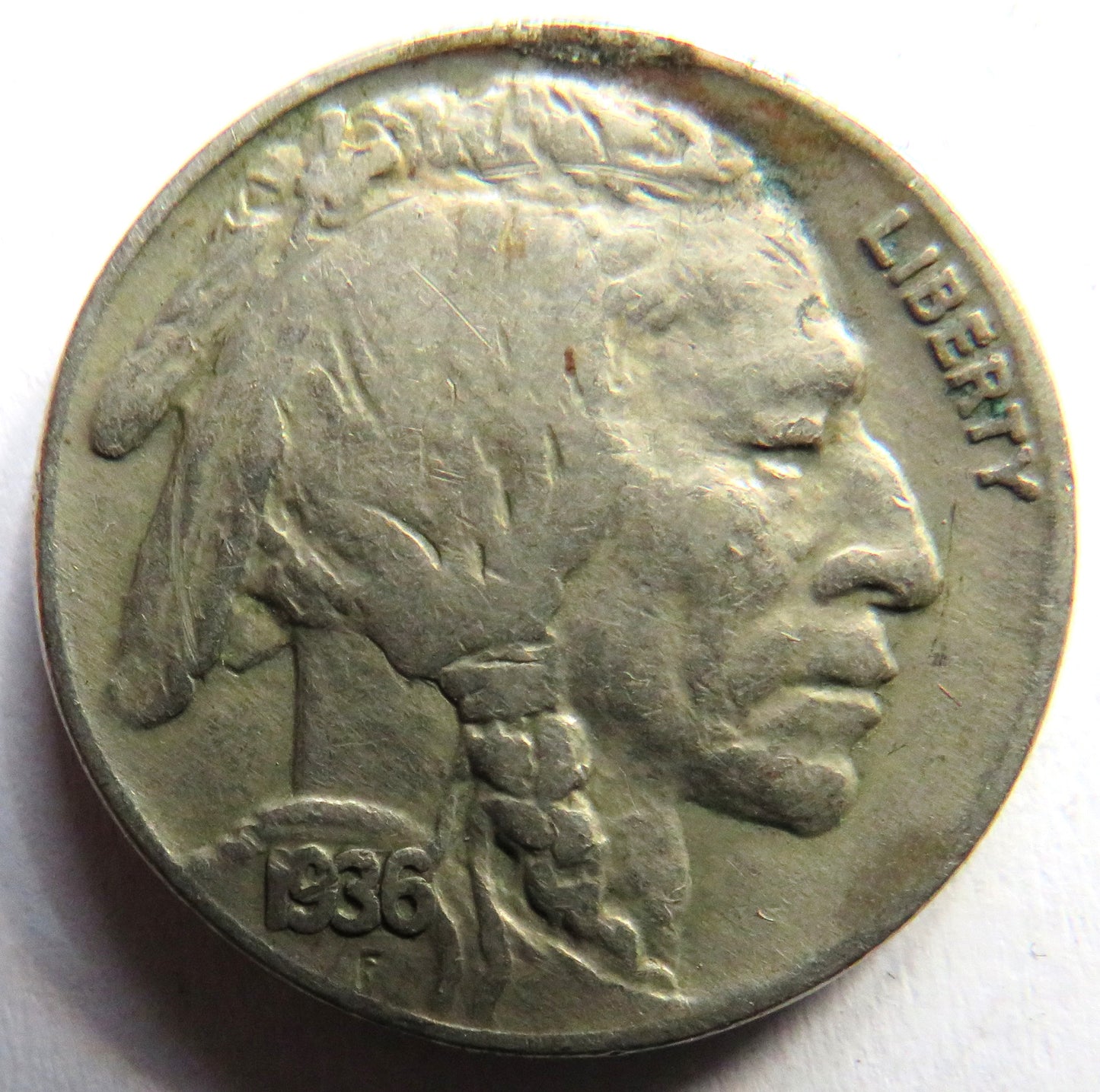 1936 USA Buffalo Nickel Coin