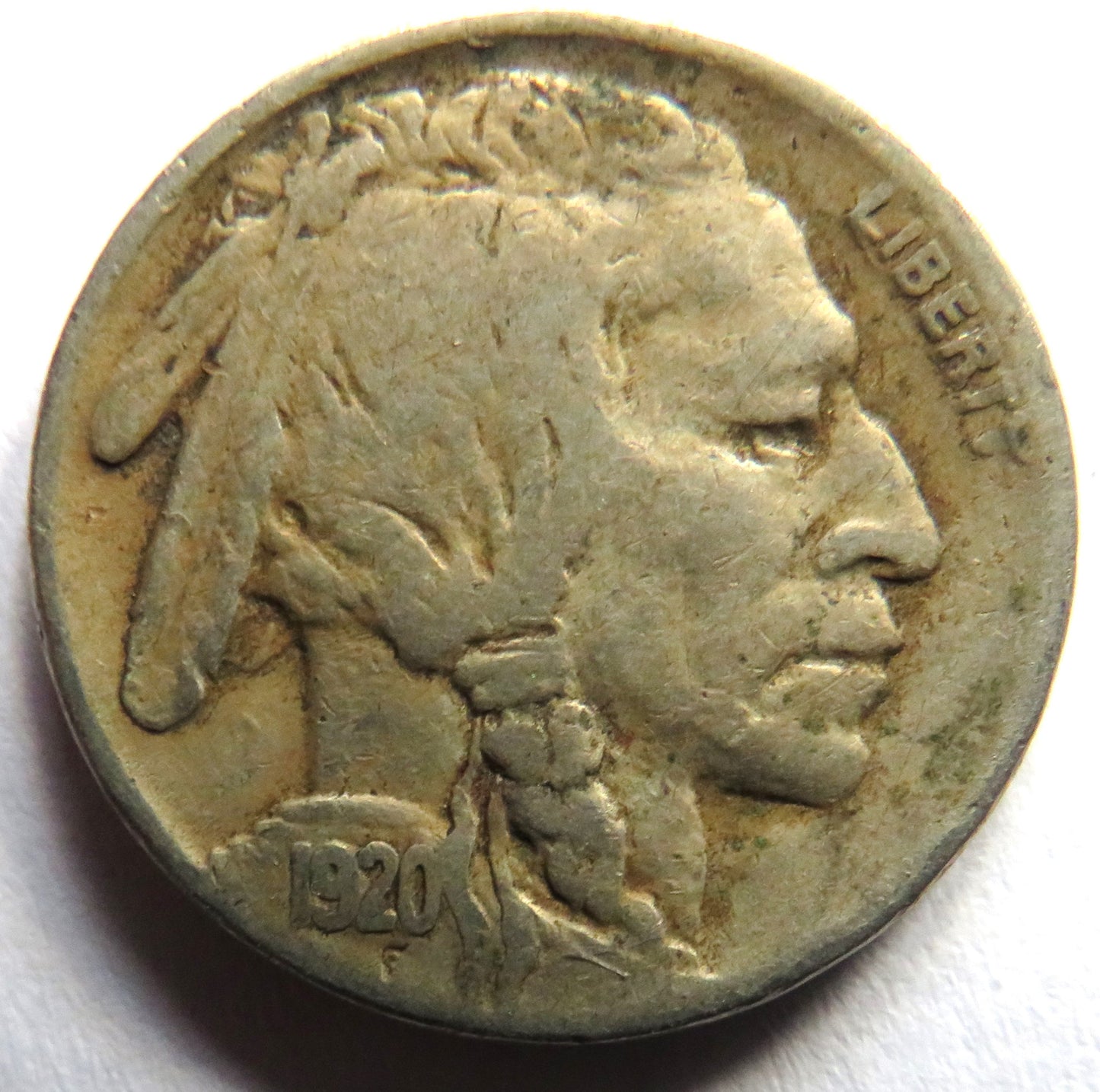 1920 USA Buffalo Nickel Coin