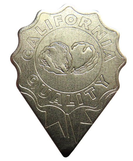 California Quality Vintage Advertising Token
