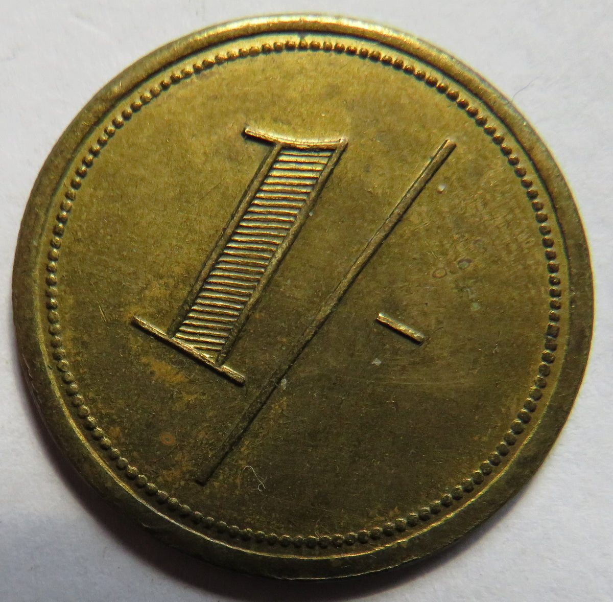 Hudson Bros Ltd Burton-On-Trent Market 1/- Token