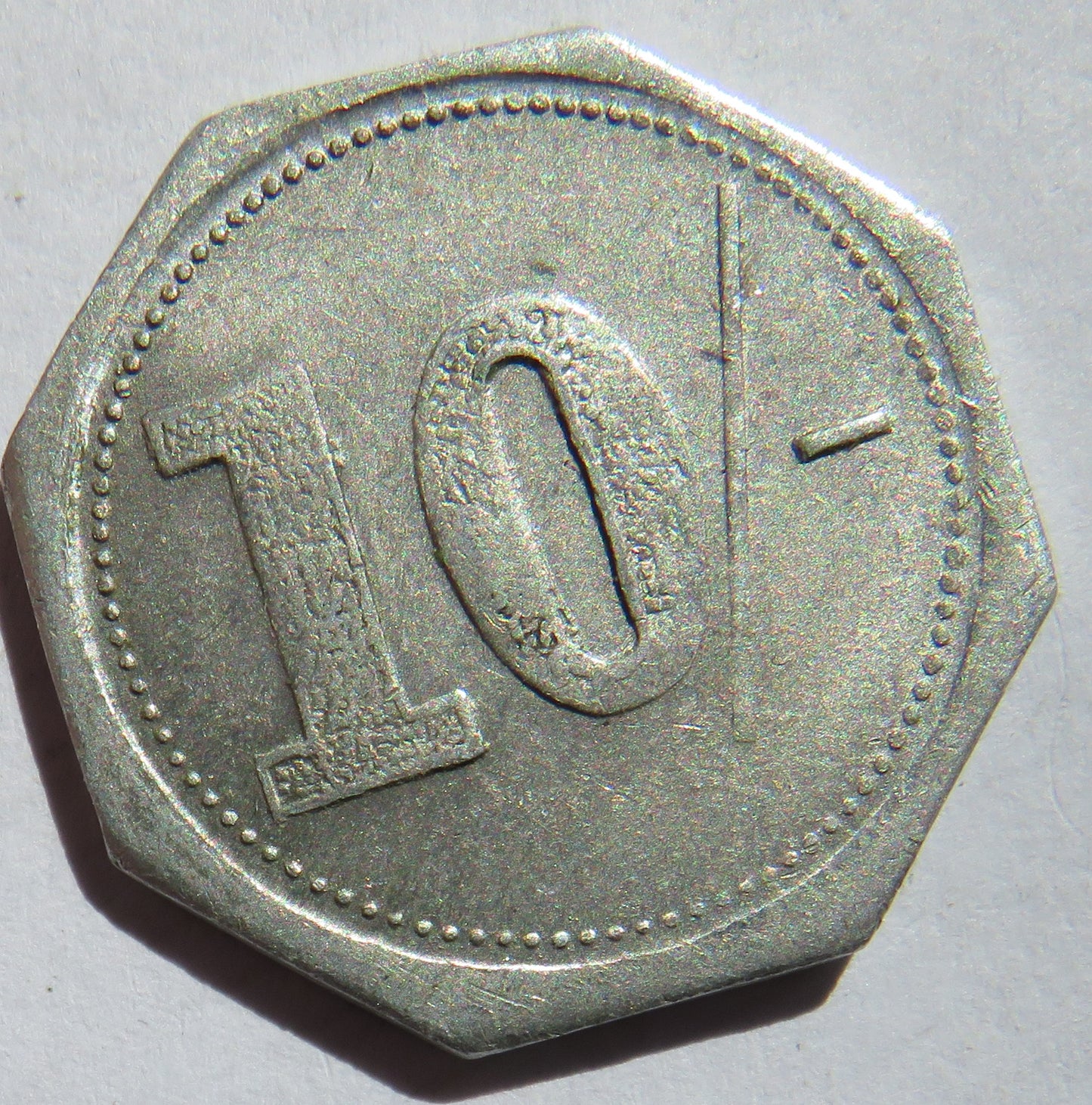 Burgess Webb & Squire Ltd Southampton 10/- Token