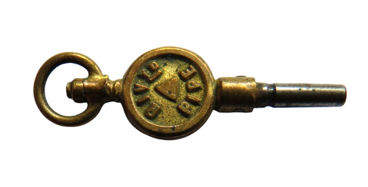 Antique Pocket Watch Key "Riv TD Pipe"