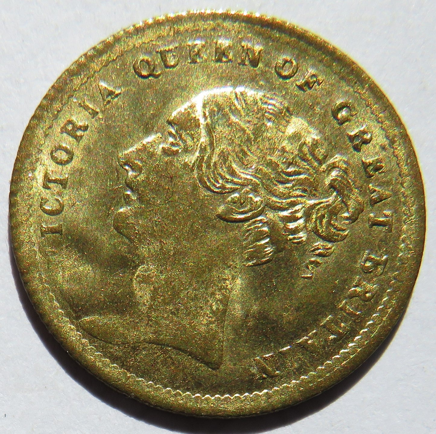 19th Victoria Queen of Great Britain Gaming Token