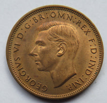 Load image into Gallery viewer, 1942 King George VI Halfpenny Coin Higher Grade
