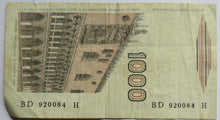 Load image into Gallery viewer, 1982 Italy 1000 Lire Banknote
