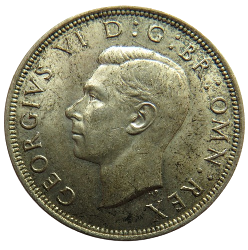 1944 King George VI Silver Halfcrown Coin In High Grade - Great Britain