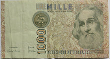 Load image into Gallery viewer, 1982 Italy 1000 Lire Banknote
