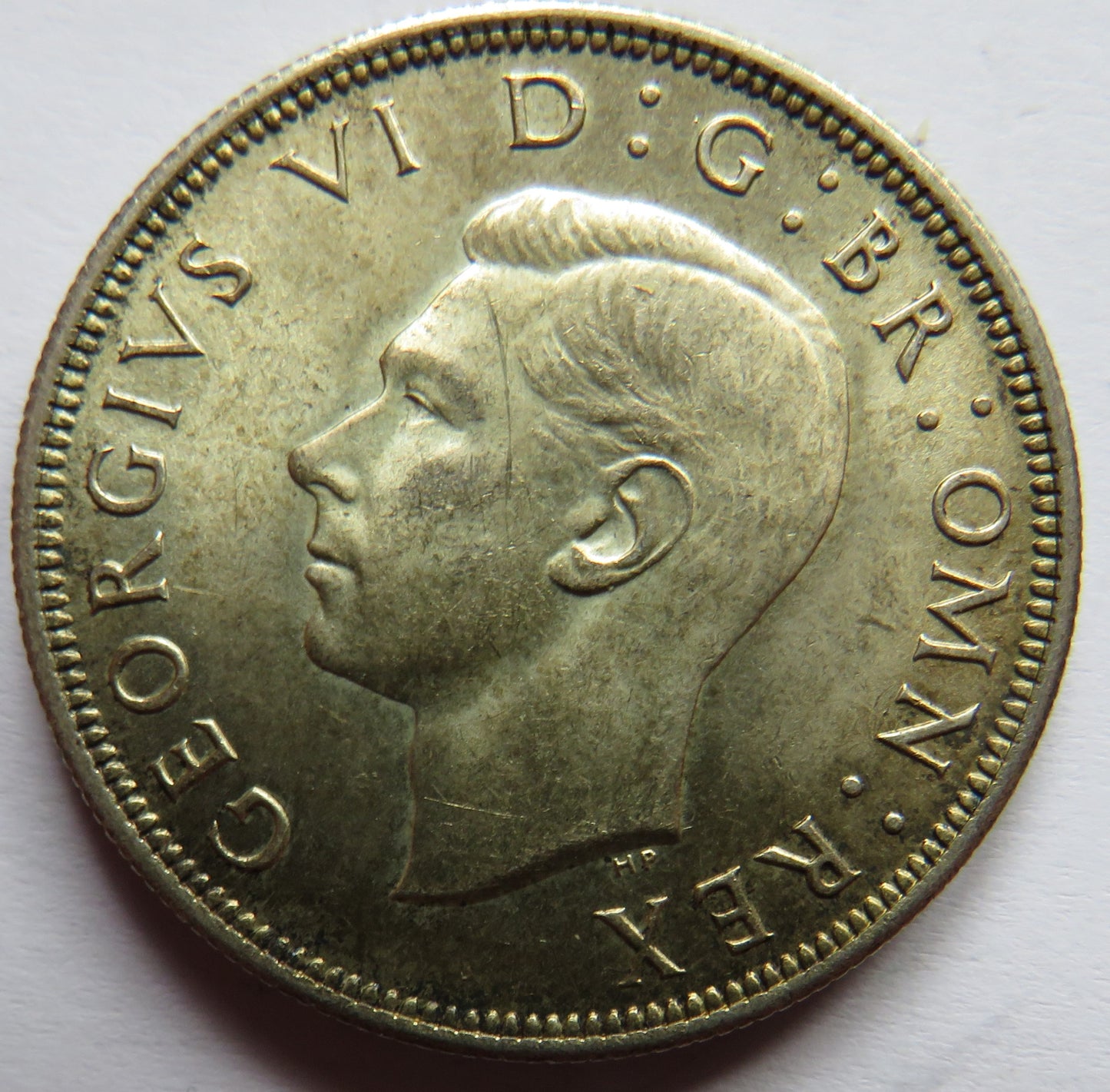 1946 King George VI Silver Halfcrown Coin In High Grade - Great Britain