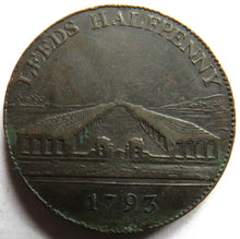 Load image into Gallery viewer, 1793 Leeds Halfpenny Token - Success To Yorkshire Woollen Manufactors
