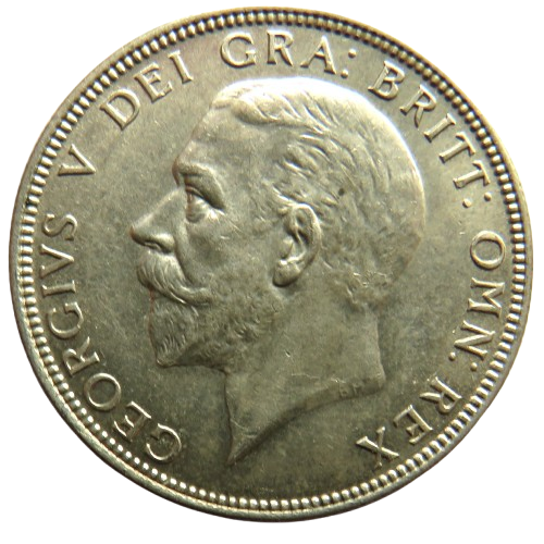 1935 King George V Silver One Florin Coin In High Grade