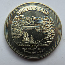 Load image into Gallery viewer, 1979 Banff Lake Louise Dollar Canada Moraine Lake Token
