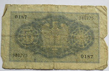 Load image into Gallery viewer, 1939 Italy 5 Lire Banknote
