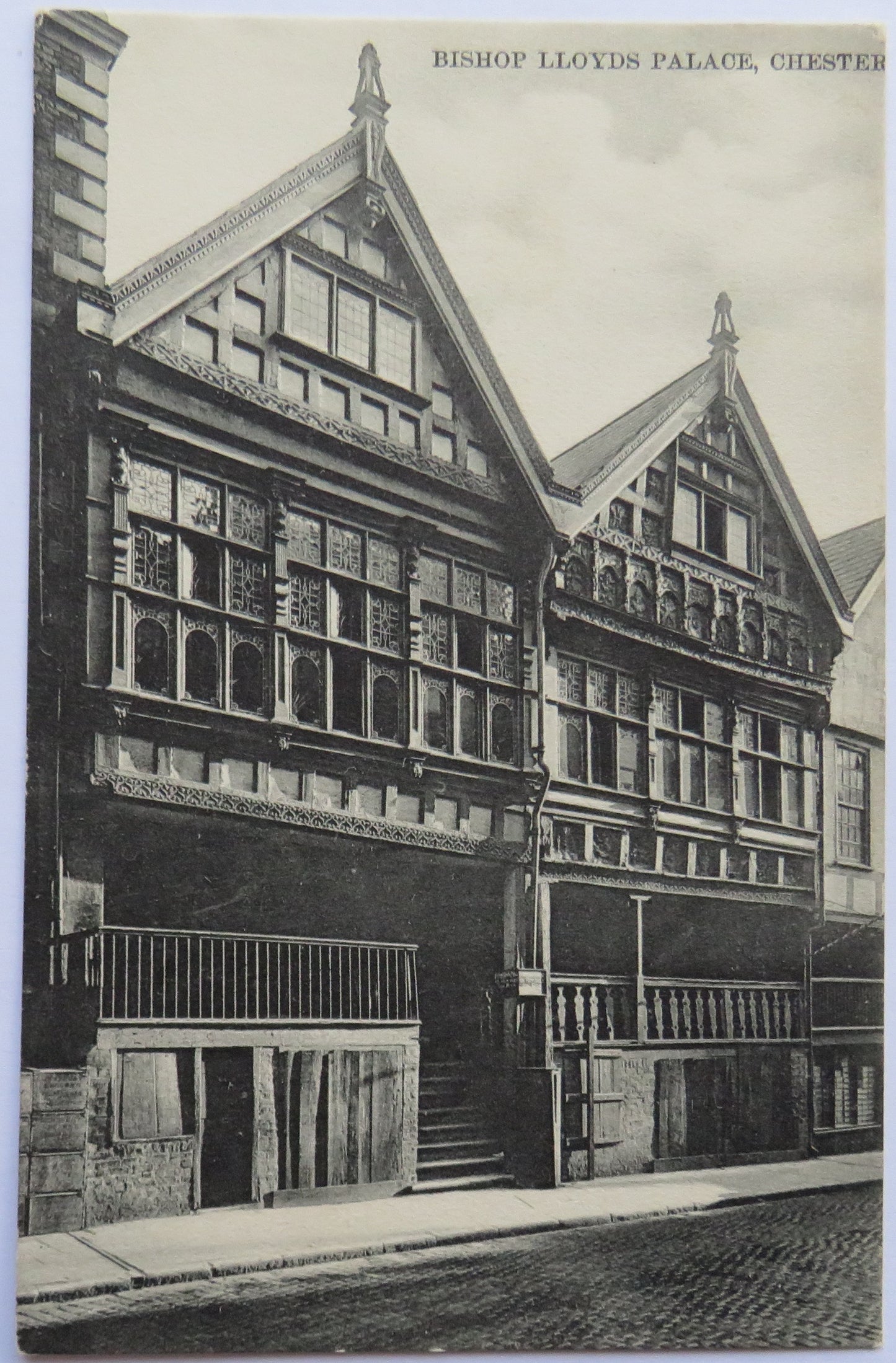 Vintage Postcard of Bishop Lloyds Palace, Chester