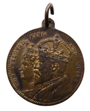 Load image into Gallery viewer, 1902 King Edward VII Coronation Souvenir Medal
