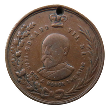 Load image into Gallery viewer, T.R.H The Duke and Duchess of Cornwall &amp; York Welcome Tot Australia 1901 Medal King Edward VII
