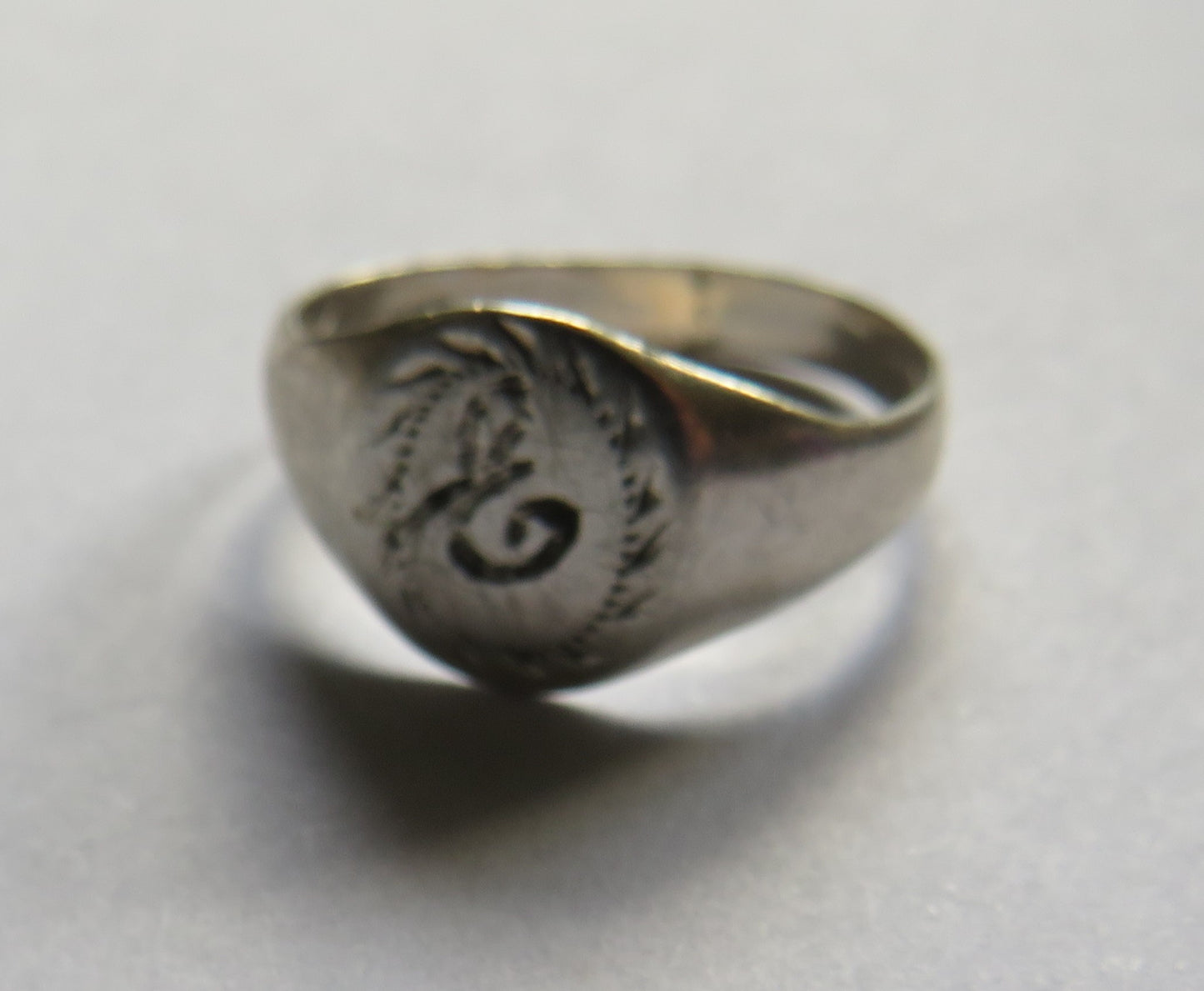 Vintage Ladies Silver Ring - UK Size - O