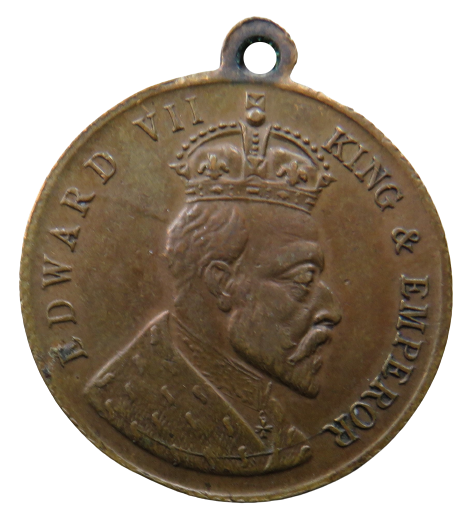 1902 Coronation of Edward VII King & Emperor Souvenir Medal