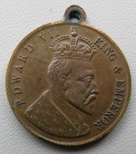 Load image into Gallery viewer, 1902 Coronation of Edward VII King &amp; Emperor Souvenir Medal
