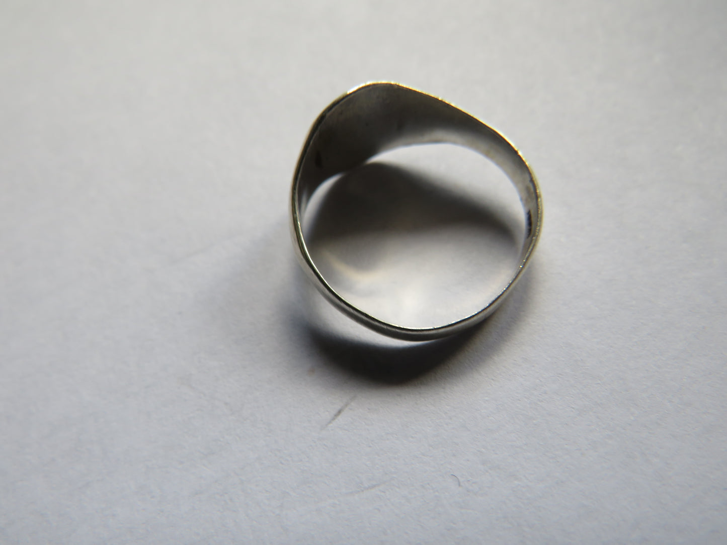 Vintage Ladies Silver Ring - UK Size - O