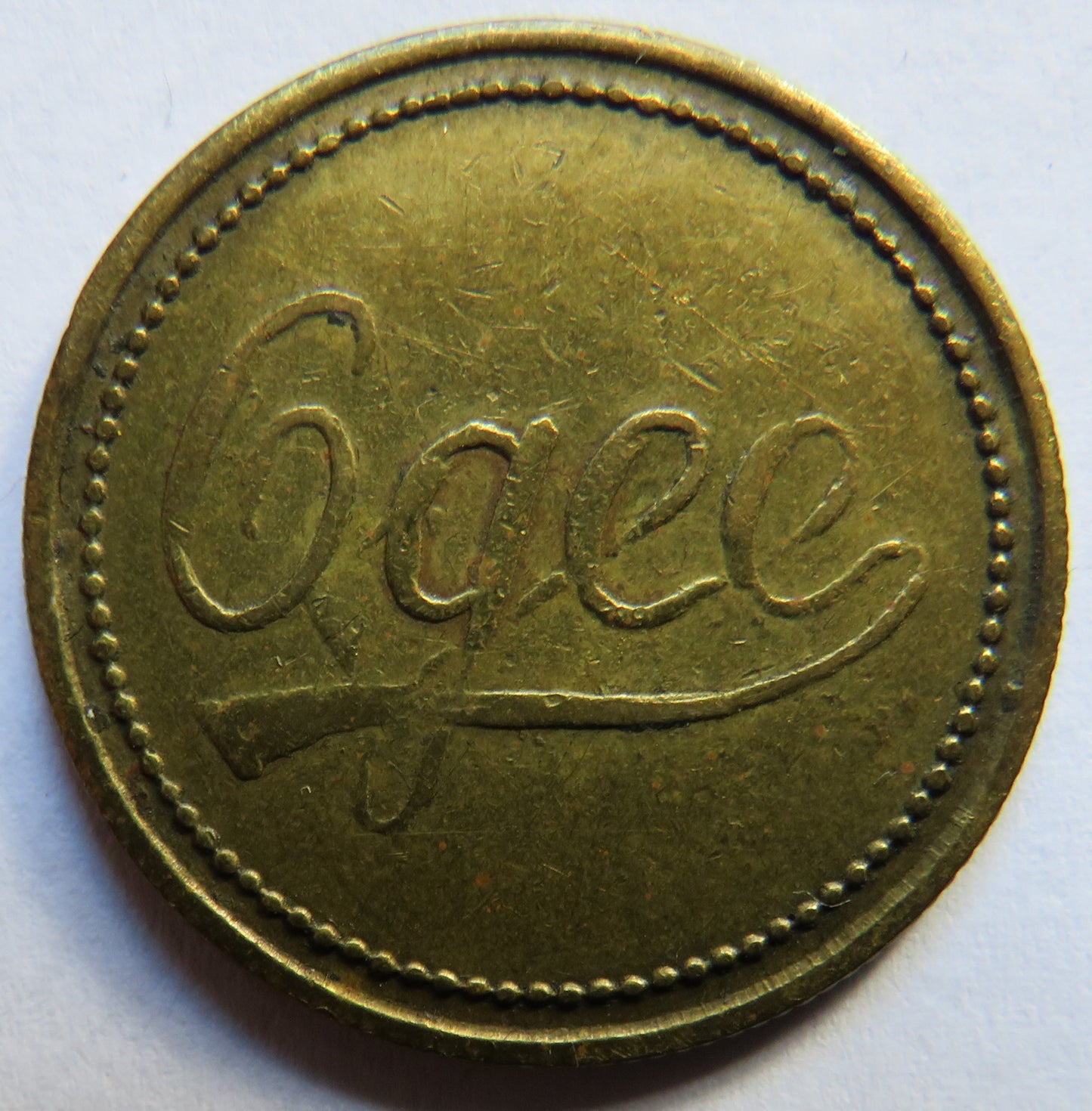 Vintage Ogee 4d Token
