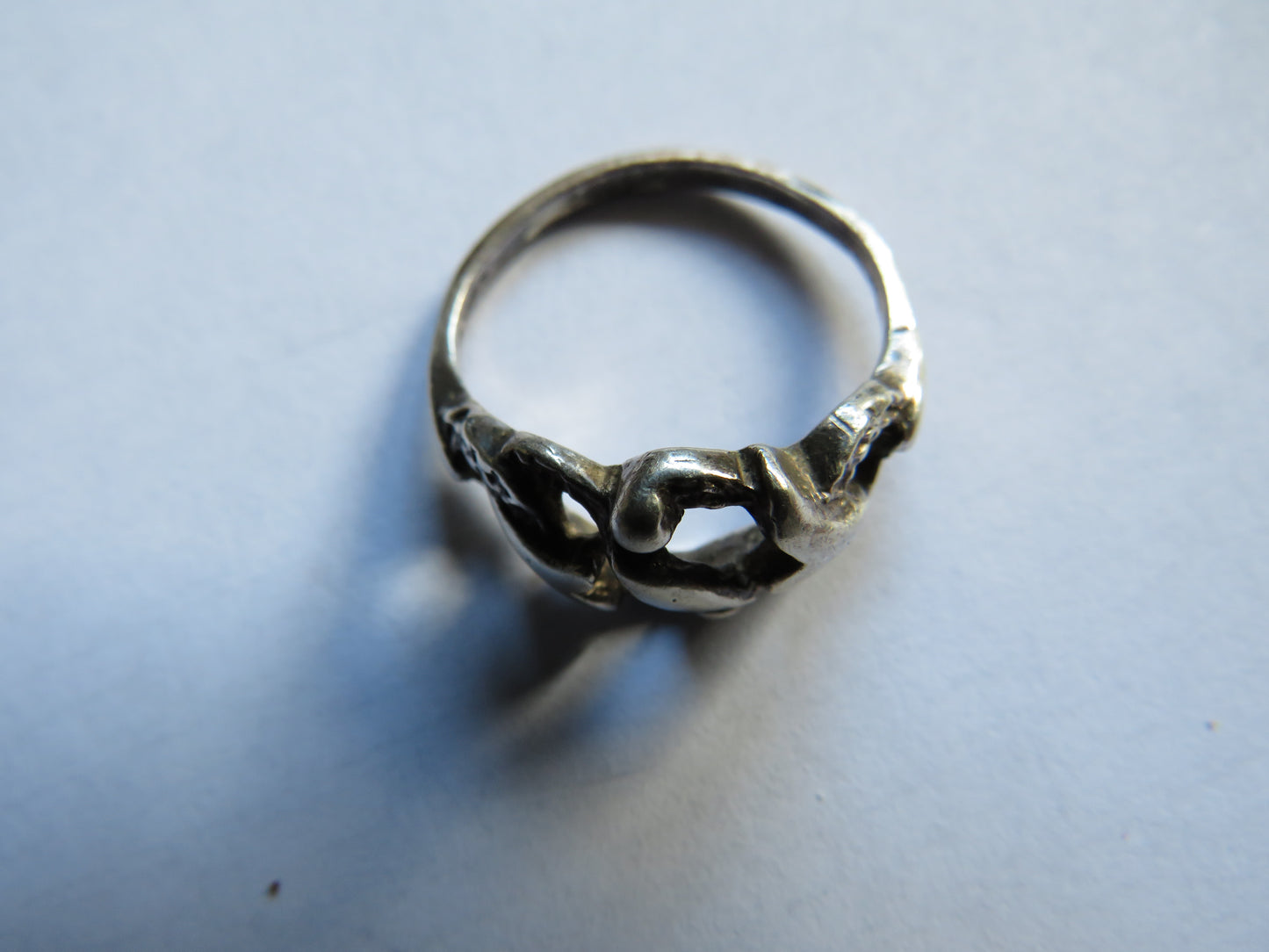 Ladies Silver Ring - UK Size - O