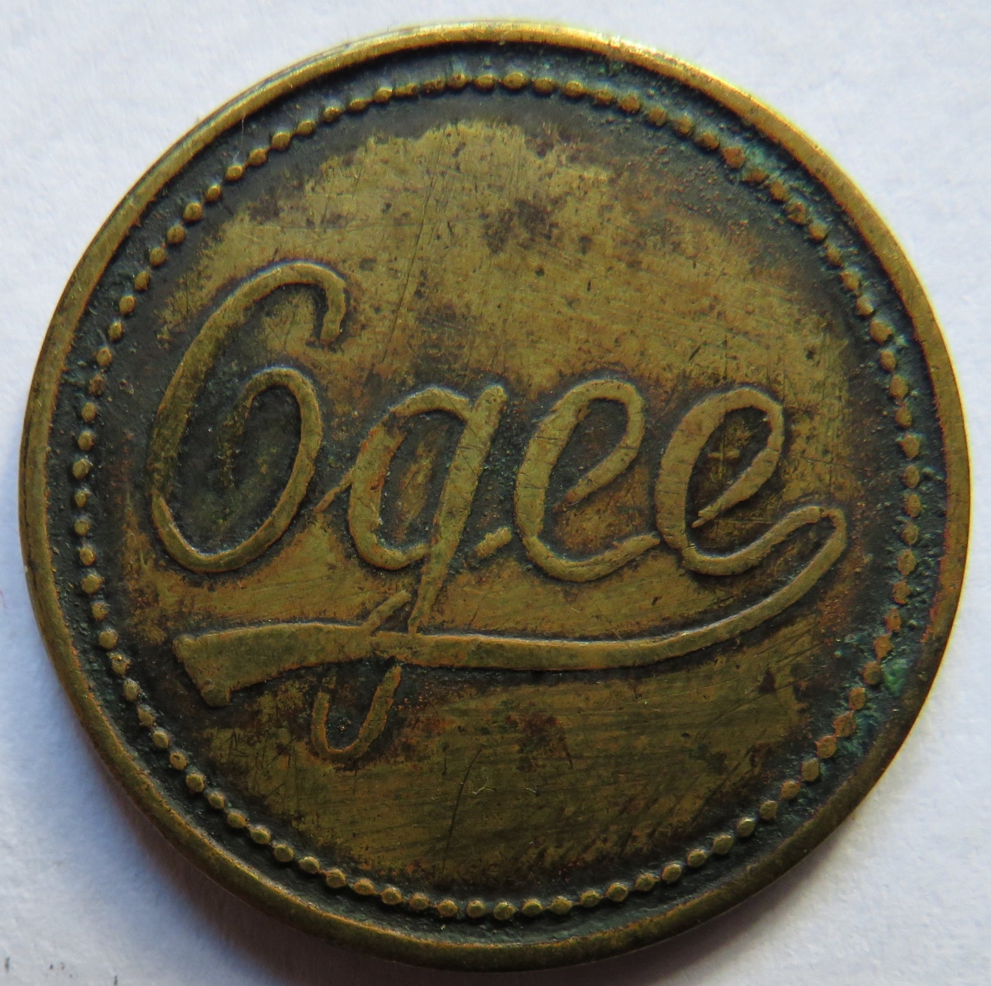Vintage Ogee 1/6 Token