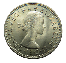 Load image into Gallery viewer, 1966 Queen Elizabeth II Shilling Coin (Scottish Reverse) High Grade
