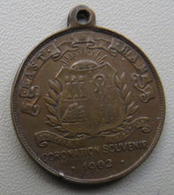 Load image into Gallery viewer, 1902 King Edward VII Coronation East Ham Souvenir Medal
