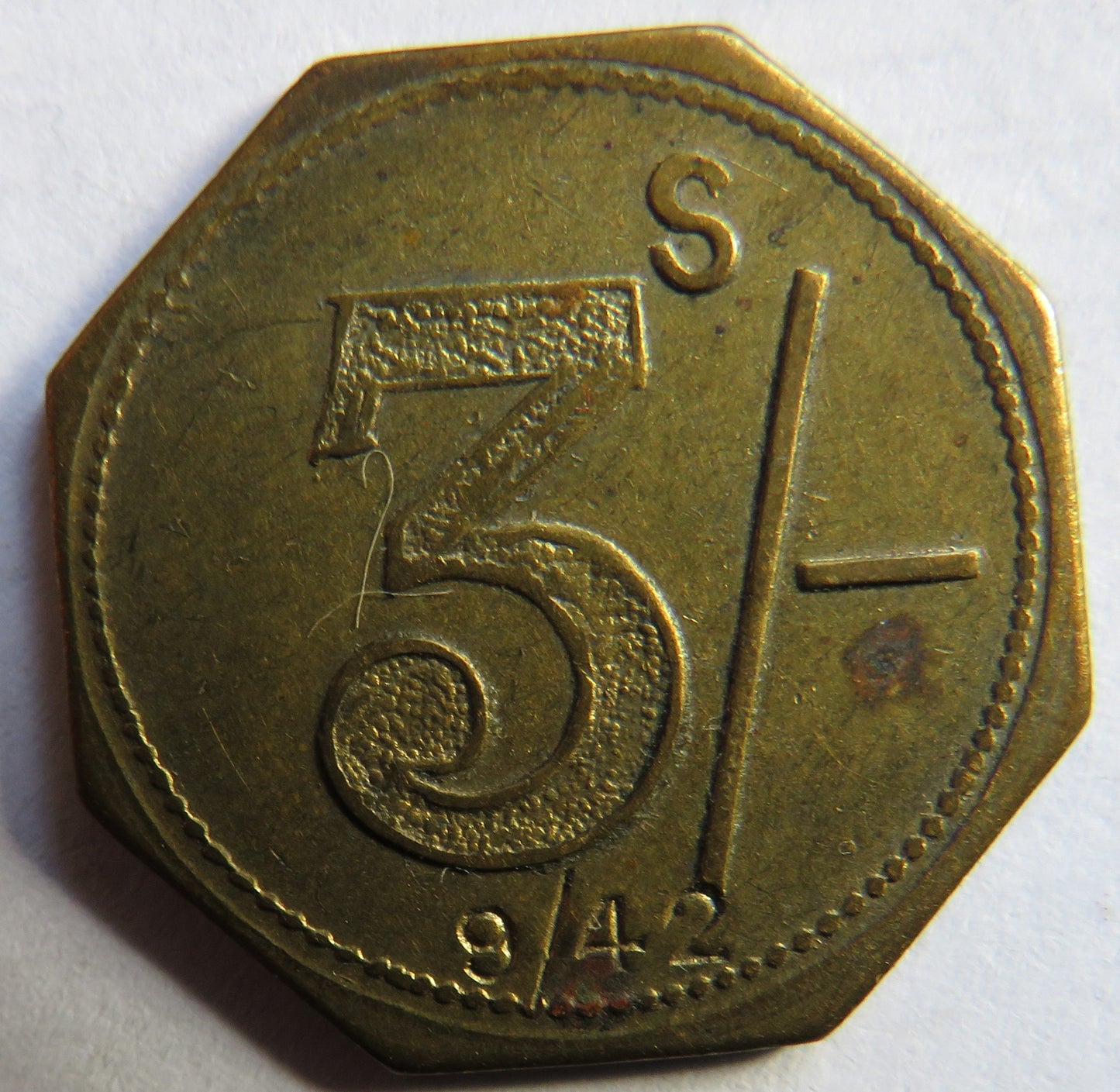 Francis Nicholls Ltd Birmingham 3/- Token