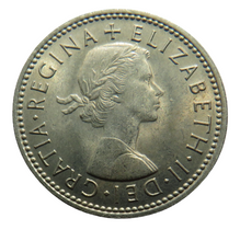 Load image into Gallery viewer, 1966 Queen Elizabeth II Shilling Coin (Scottish Reverse) Higher Grade
