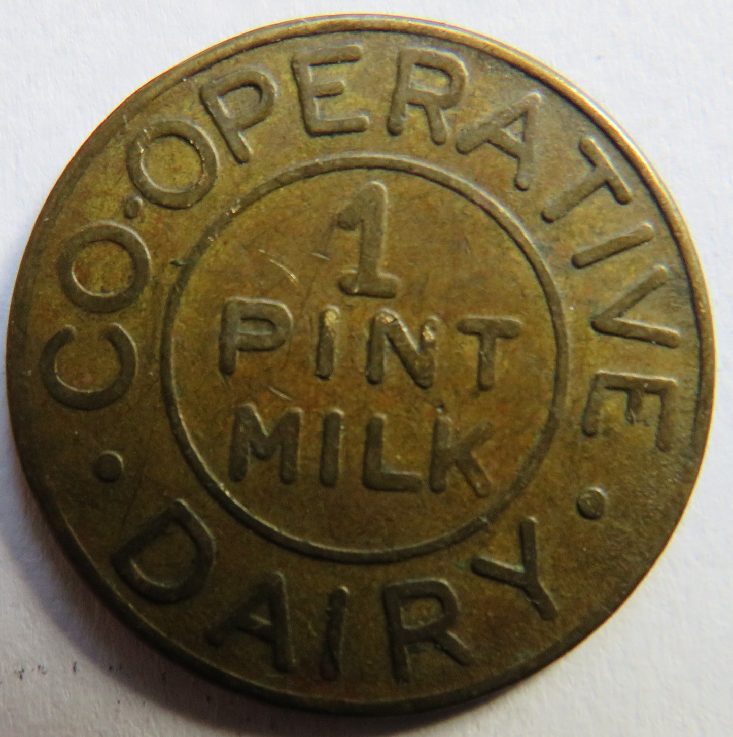 Parkstone & Bournemouth Cooperative Society Ltd 1 Pint Milk Token
