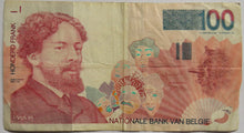 Load image into Gallery viewer, Belgium 100 Francs Banknote
